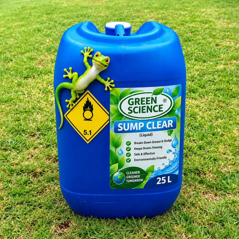 Sump Clear liquid